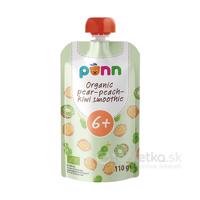 SALVEST Põnn BIO Smoothie s hruškami, broskyňami a kiwi 6m+, 110g