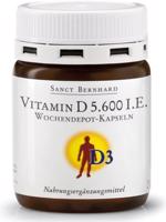 Sanct Bernhard Vitamín D3 5.600 IU postupné uvoľňovanie 26 kapslí Výživový doplnok