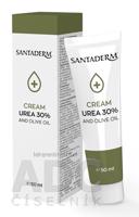 SANTADERM CREAM UREA 30% AND OLIVE OIL krém s ureou a olivovým olejom 1x50 ml