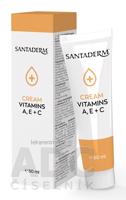 SANTADERM CREAM VITAMINS A, E + C krém s vitamínmi na suchú a odlupujúcu sa pokožku 1x50 ml