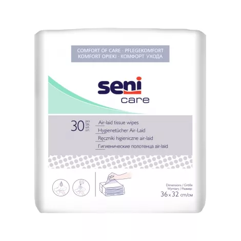 Seni care hygienické obrúsky air-laid 30 ks