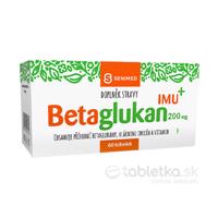 SENIMED Betaglukan 200mg IMU+, s vlákninou a vitamínom D 60cps