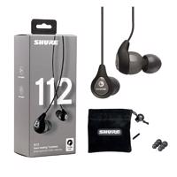 Shure SE112-GR-EFS - čierna In-ear slúchadlá so zvukovou izoláciou