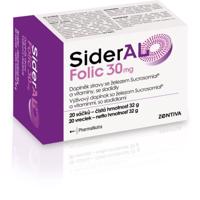 SIDERAL Folic 30 mg 20 vrecúšok