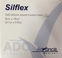 Silflex krytie na rany nepriľnavé 8x10 cm, 1x10 ks