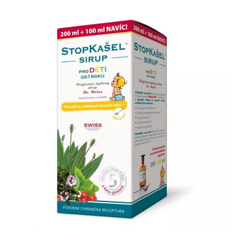 Simply You StopKašel Medical sirup od 1 roku 200 ml + 100 ml