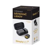 SIMPLYMED Týždenný dávkovač liekov cestovný model L018 1 ks