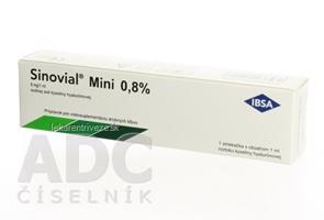 Sinovial Mini 0,8% viskoelastický roztok kys. hyalurónovej (8 mg/1 ml) 1x1 ml