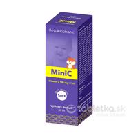 Slovakiapharm MiniC kvapky pre deti od 1. mesiaca 30ml