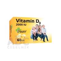 Slovakiapharm Vitamín D3 2000 IU