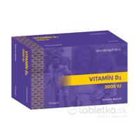 Slovakiapharm Vitamín D3 2000IU 60 kapsúl