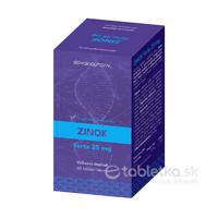 Slovakiapharm ZINOK Forte 25mg (inovácia 24) 60 tabliet