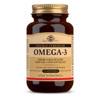 SOLGAR Omega 3 double strength rybí olej 30 kapsúl