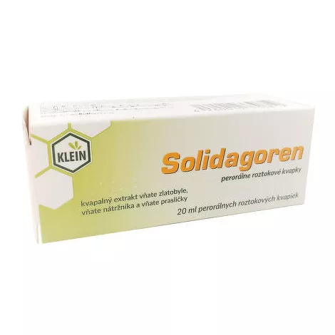 Solidagoren perorálne roztokové kvapky 20ml