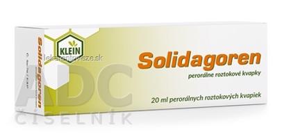 Solidagoren perorálne roztokové kvapky gto por (fľ.skl.hnedá) 1x20 ml