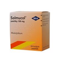 SOLMUCOL 100 mg 24 pastiliek