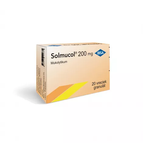 Solmucol 200 mg granulát 20 sáčkov