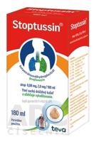 Stoptussin sirup sir (fľ.skl.+ dávkov.pipeta) 1x180 ml