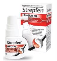 Strepfen Sprej 8,75 mg orálna roztoková aerodisperzia aer.ors.1 x 15 ml