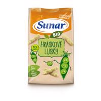 SUNAR Bio detské chrumky hráškové struky 45 g