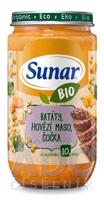 Sunar BIO prikrm BATÁTY, Hovädzie MÄSO, ŠOŠOVICA (od ukonč. 10. mesiaca) 1x235 g