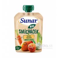 Sunar BIO SMÍCHÁČEK Mango, marhuľa+mrkva a fenikel 12m+, 100g