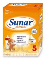 Sunar Complex 5 mliečna výživa (od ukonč. 36. mesiaca) (inov.2020) 1x600 g