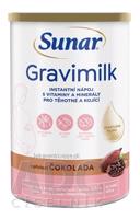 Sunar Gravimilk s príchuťou čokoláda instantný mliečny nápoj 1x450 g