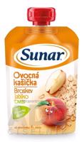 Sunar Ovocná kašička broskyňa, jablko, ovos (od ukonč. 6. mesiaca) 1x120 g