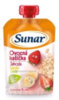 Sunar Ovocná kašička jahoda, banán, ovos (od ukonč. 6. mesiaca) 1x120 g