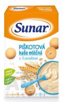 Sunar PIŠKÓTOVÁ KAŠA mliečna s 8 cereáliami (od ukonč. 6. mesiaca) 1x225 g