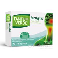 TANTUM VERDE Eucalyptus 3mg 20 tvrdých pastiliek