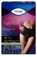 TENA Lady Pants Plus Noir M čierne dámske naťahovacie inkontinenčné nohavičky 1x30 ks