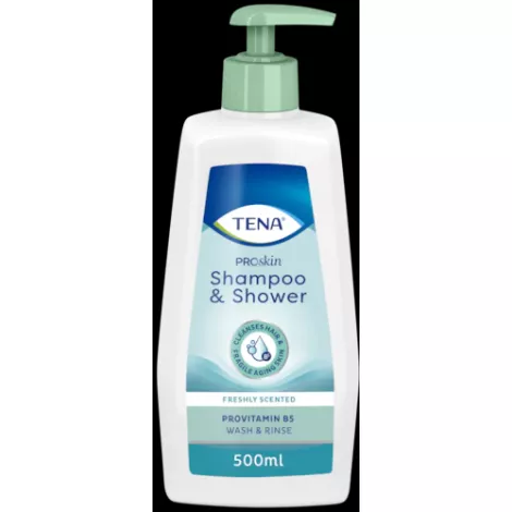 Tena šampón a sprchový gél Shampoo & Shower inov.2015 500 ml