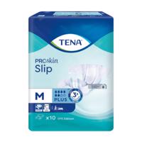 TENA Slip proskin plus M plienkové nohavičky nasiakavosť 2165 ml boky 73-122 cm 10 ks