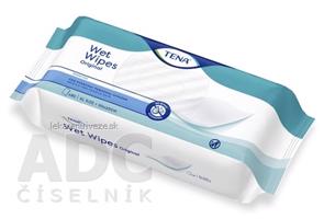 TENA Vlhčené utierky wet wipes original 1x80 ks