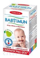 TEREZIA BABY IMUN sirup s hlivou a rakytníkom príchuť hruška 1x100 ml