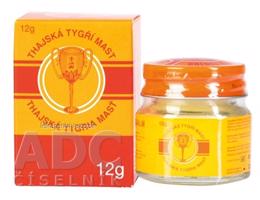 Thajská tigria masť GOLDEN CUP BALM 1x12 g