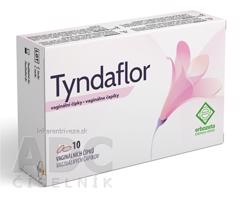 Tyndaflor vaginálne čapíky 10x2 g