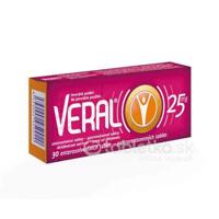 VERAL 25mg 30 tabliet