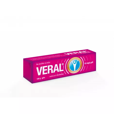 Veral gel 1 % 100 g