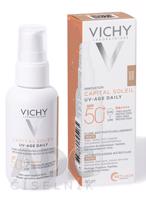 VICHY CAPITAL SOLEIL UV-AGE DAILY Tónovaný fluid proti fotostarnutiu pleti s SPF50+ 1x40 ml