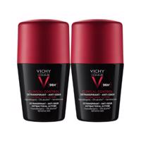 VICHY Homme deo clinical control detranspirant 96h detranspirant proti zápachu roll-on 50 % zľava na 2 x 50 ml