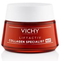 Vichy Liftactiv Collagen Specialist nočný krém proti vráskam 50 ml