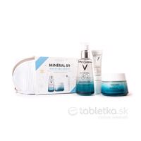 VICHY MINERAL 89 MOISTURE BOOST XMAS 2024 booster 50ml + 72h hydratačný krém 50ml + Capital Soleil UV-Age Daily SPF50+, 15ml