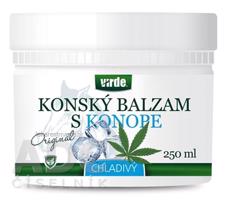 VIRDE KONSKÝ BALZAM S KONOPOU chladivý 1x250 ml