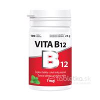 Vitabalans VITA B12 1mg žuvacie tablety s príchuťou mäty 100ks