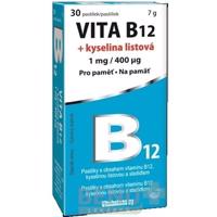 VITABALANS Vita B12 + kyselina listová 30 kapsúl