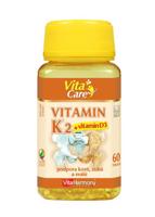 VitaHarmony Vitamín K2 100 μg + D3 25 μg - 60 tob. Výživový doplnok