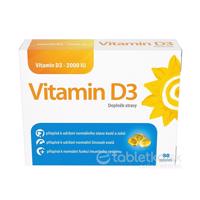 Vitamín D3 2000IU 60 kapsúl